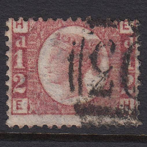 GB QV 1870 1/2d Rose (Plate 15) SG49-G4 EH FU